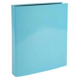 Classeur 4 Anneaux En D 25mm Aquarel - A4 - Bleu Pastel - X 10 - Exacompta