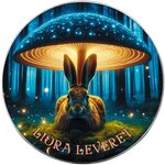 Pièce de monnaie en Argent 1 Dollar g 31.1 (1 oz) Millésime 2025 Forest Totems LIORA LEVERET