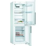 Bosch kgv33vweas - réfrigérateur congélateur bas - 286l (192+94) - froid brassé low frost - l 60cm x h 176cm - blanc