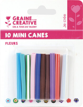 Tranches de canes MINI MINI Fleurs