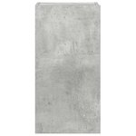 vidaXL Ensemble de meubles TV 5 Pièces Gris béton Bois d'ingénierie