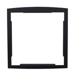 Cadre d'encastrement noir mat 9005m