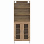 vidaXL Haut Armoire Chêne artisanal 69 5 x 34 x 180 cm