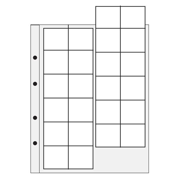 Recharges CARAVELLE/GALION : 24 cases (Sans intercalaires) - (x5)