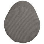 vidaXL Coussins d'accent 2 Pièces Gris clair Ø 25 x 70 cm