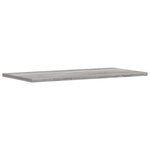 vidaXL Étagères murales 4 Pièces sonoma gris 60x20x1 5 cm bois ingénierie