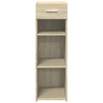vidaXL Buffet chêne sonoma 30x42 5x93 cm bois d'ingénierie