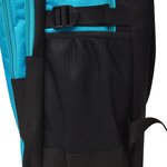 vidaXL Sac à dos d'école 40 L noir et bleu