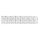 vidaXL Mur de gabion Acier galvanisé 450 x 30 x 100 cm