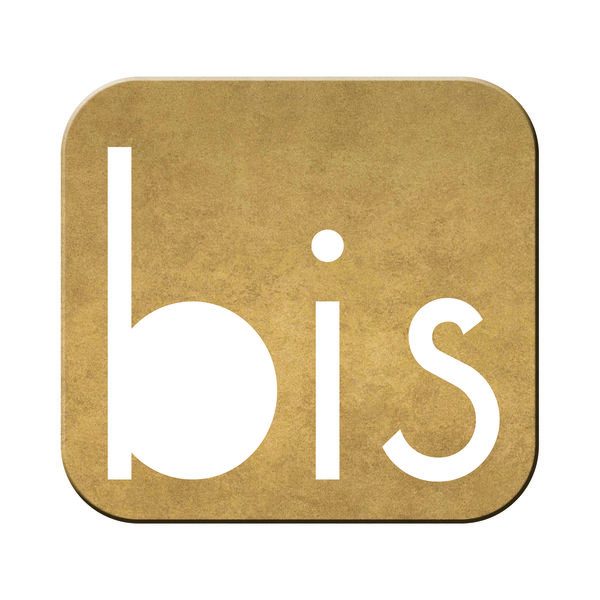 Numéro BIS-Numéro adhésif pour boîtes aux lettres - Vinyle épais texturé, hauteur 50 mm - Or Vieilli