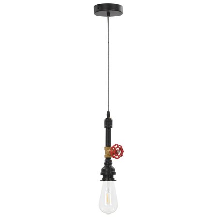 Icaverne - Lampes Admirable Lampe suspendue Design de robinet Noir E27