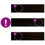 vidaXL Marches d'escalier 12 Pièces marron foncé 100x25x2 cm chêne massif