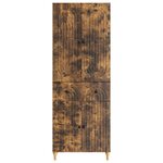 vidaXL Ensemble de Meubles 2 Pièces 66 x 34 5 x 90 cm Bois d'ingénierie
