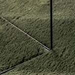 vidaXL Tapis HUARTE à poils courts doux et lavable vert forêt 60x110cm