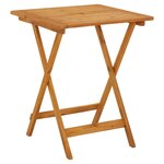 vidaXL Ensemble de bistro 3 Pièces taupe tissu et bois massif
