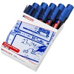Marqueur Permanent 390 bleu 4-12 mm x 10 EDDING