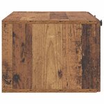vidaXL Meuble TV mural Bois ancien 78 5 x 41 x 30 cm Bois d'ingénierie