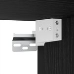 vidaXL Ensemble meuble TV Autre 5 Pièces Chêne Noir 80 x 30 x 30 cm