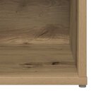 vidaXL Meuble TV 3 Pièces chêne artisanal 37 x 35 x 107.5 cm