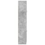 vidaXL Ensemble de Meubles 2 Pièces Gris béton Bois d'ingénierie