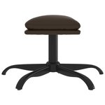 vidaXL Repose-pied Marron 60x60x36 cm Similicuir