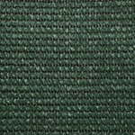 vidaXL Voile d'ombrage 160 g/m² Vert foncé 2x5 m PEHD