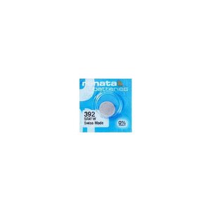 Blister de 1 Pile bouton oxyde argent X392 SR41W RENATA