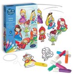 Mobile vitrail - Princesses - Art et creations