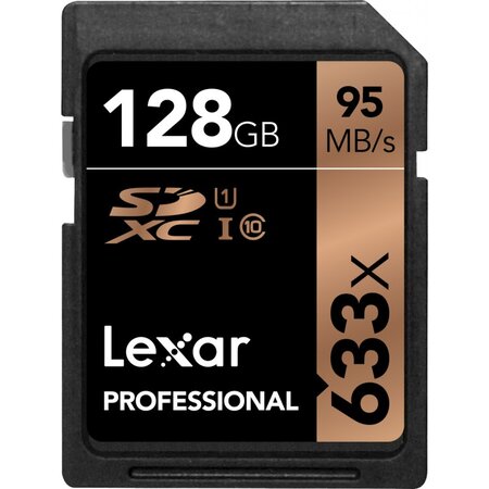 Lexar CARTE SD 128GB 633X