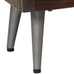 vidaXL Table de chevet Bois de récupération solide 40 x 30 x 50 cm