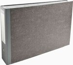 Classeur à levier papier marbre gris dos de 80mm - A3 horizontal - Exacompta