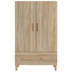 vidaXL Buffet haut Chêne sonoma 70x31x115 cm Bois d'ingénierie