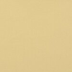 vidaXL Voile d'ombrage sable 4x5x5 m 100   polyester oxford