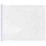 vidaXL Film de fenêtre auto-adhésif Gris dépoli 90 x 500 cm PVC