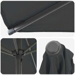 vidaXL Parasol de jardin 200 x 300 cm Polyester Rectangulaire