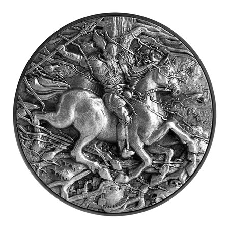 THE ASCENSION OF SLEIPNIR 2 Once Argent Coin 10000 Francs Chad 2022