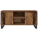 vidaXL Meuble TV Bois Ancien 104 x 35 x 50 cm Bois d'ingénierie