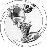 Récipient à bainmarie spécial bougie