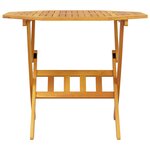 Ensemble de jardin 5 pièces en acacia massif