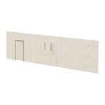 Flexa DAWN Rideaux de jeu pour lit mi-hauteur Motif rayures