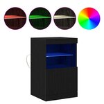 vidaXL Buffet Chêne noir 41 x 37 x 67 cm Bois d'ingénierie