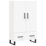 vidaXL Buffet haut blanc 69 5x31x115 cm bois d'ingénierie