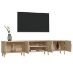 vidaXL Meubles TV chêne sonoma 180x31 5x40 cm bois d'ingénierie