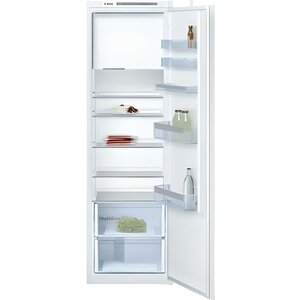 Bosch kil82vsf0 réfrigérateur 1 porte intégrable - 286l (252+34) - ser4 - 177x56cm - blanc