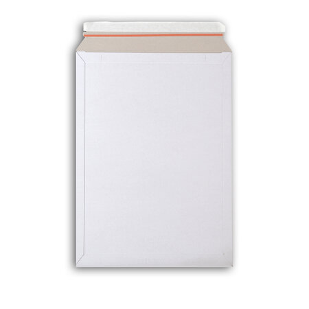 Lot de 5 enveloppes carton b-box 7 blanc format 320x455 mm