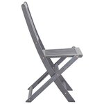 vidaXL Chaises pliables d'extérieur lot de 6 Bois d'acacia solide