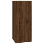 vidaXL Ensemble de meubles TV 4 Pièces Chêne marron Bois d'ingénierie