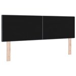 Tête de lit LED vidaXL capitonnée gris foncé 72 cm en velours
