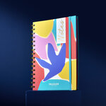 Carnet de notes a5 - spirales - draeger paris