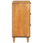 vidaXL Buffet avec tiroir Marron clair 33 5 x 40 x 75 cm